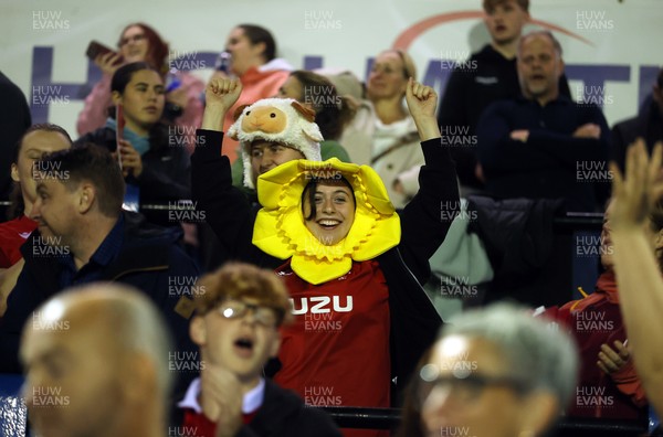 180926 - Wales Women v South Africa Women - Vodafone Wales WXV Series - Fans