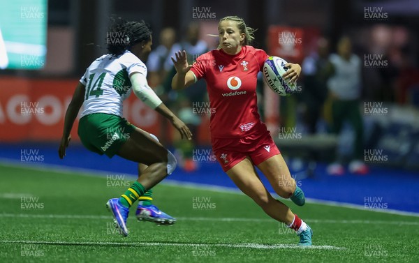 180926 Wales v South Africa, Vodafone Wales WXV Series - Amy Williams of Wales takes on Maria Tshiremba of South Africa