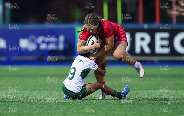 190926 Wales v South Africa, Vodafone Wales WXV Series - Maisie Davies of Wales takes on Felicia Jacobs of South Africa