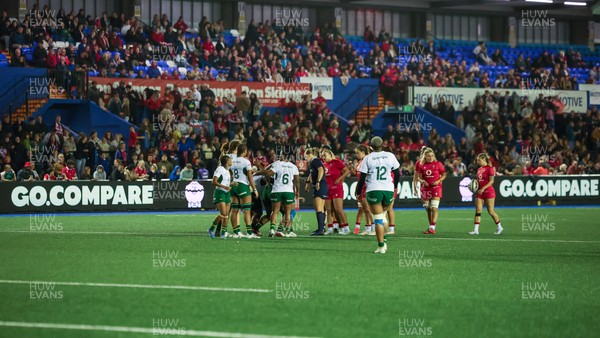190926 Wales v South Africa, Vodafone Wales WXV Series - Go Compare LED Boards
