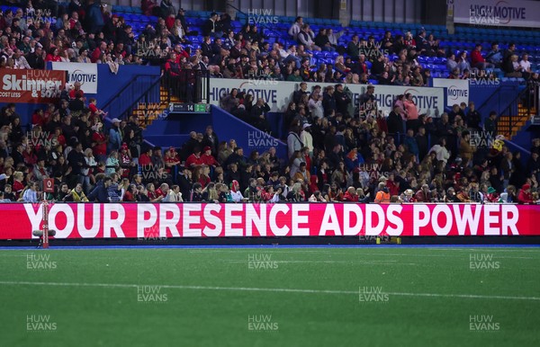 190926 Wales v South Africa, Vodafone Wales WXV Series - LED Ad Board