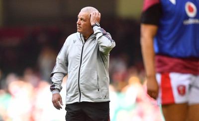 190823 - Wales v South Africa - Vodaphone Summer Series - Wales head coach Warren Gatland