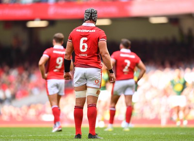 190823 - Wales v South Africa - Vodaphone Summer Series - Dan Lydiate of Wales