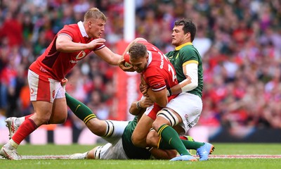 190823 - Wales v South Africa - Vodaphone Summer Series - Max Llewellyn of Wales