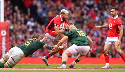 190823 - Wales v South Africa - Vodaphone Summer Series - Johnny Williams of Wales