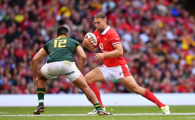 190823 - Wales v South Africa - Vodaphone Summer Series - Max Llewellyn of Wales