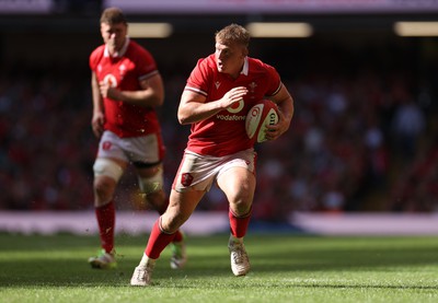 190823 - Wales v South Africa - Vodafone Summer Series - Jac Morgan of Wales 