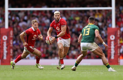 190823 - Wales v South Africa - Vodafone Summer Series - Johnny Williams of Wales 