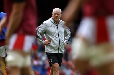 190823 - Wales v South Africa - Vodafone Summer Series - Wales Head Coach Warren Gatland  