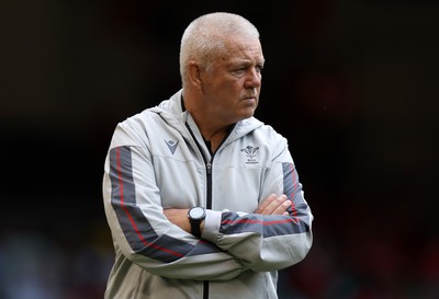 190823 - Wales v South Africa - Vodafone Summer Series - Wales Head Coach Warren Gatland  