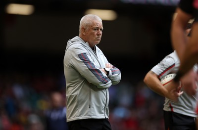 190823 - Wales v South Africa - Vodafone Summer Series - Wales Head Coach Warren Gatland  