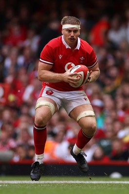 190823 - Wales v South Africa - Vodafone Summer Series - Aaron Wainwright of Wales 