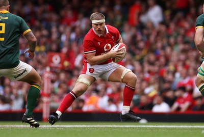 190823 - Wales v South Africa - Vodafone Summer Series - Aaron Wainwright of Wales 