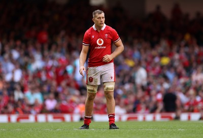 190823 - Wales v South Africa - Vodafone Summer Series - Ben Carter of Wales 