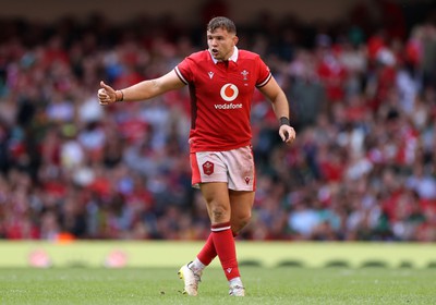 190823 - Wales v South Africa - Vodafone Summer Series - Elliot Dee of Wales 