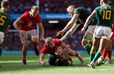 190823 - Wales v South Africa - Vodafone Summer Series - Jac Morgan of Wales 