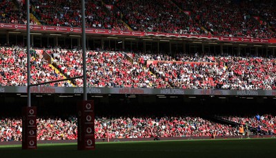 190823 - Wales v South Africa, Summer Nations Series 2023 - A general view of the Principality Stadium during the match