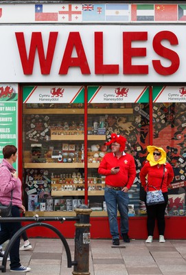 190823 - Wales v South Africa - Summer Series - Wales fans before the match