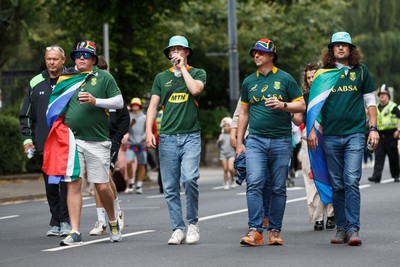 190823 - Wales v South Africa - Summer Series - South Africa fans before the match