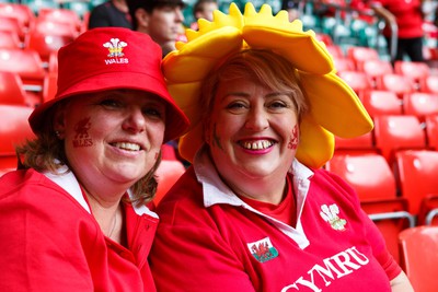 190823 - Wales v South Africa - Summer Series - Wales fans before the match