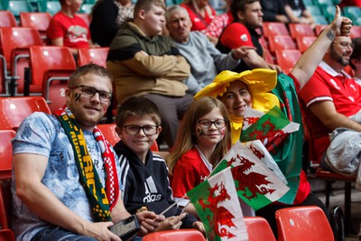 190823 - Wales v South Africa - Summer Series - Wales fans before the match