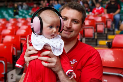 190823 - Wales v South Africa - Summer Series - A very young Wales fan before the match