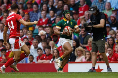 190823 - Wales v South Africa - Summer Series - Cheslin Kolbe of South Africa