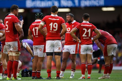 190823 - Wales v South Africa - Summer Series - Welsh forwards