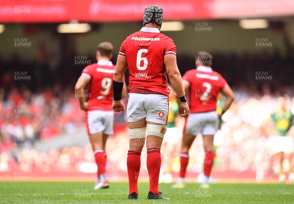 190823 - Wales v South Africa - Vodaphone Summer Series - Dan Lydiate of Wales