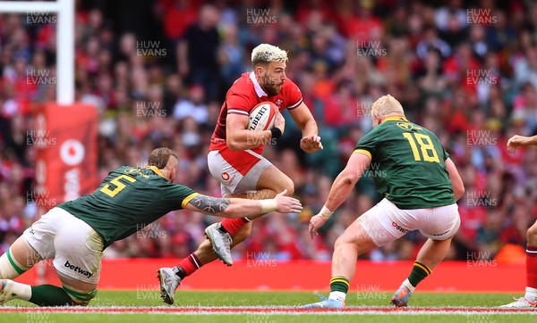 190823 - Wales v South Africa - Vodaphone Summer Series - Johnny Williams of Wales