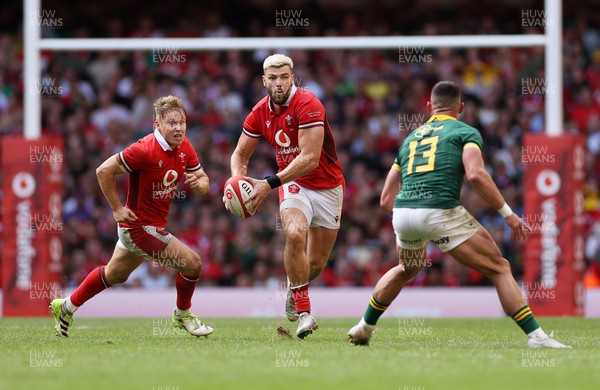 190823 - Wales v South Africa - Vodafone Summer Series - Johnny Williams of Wales 