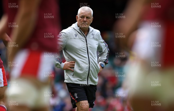 190823 - Wales v South Africa - Vodafone Summer Series - Wales Head Coach Warren Gatland  