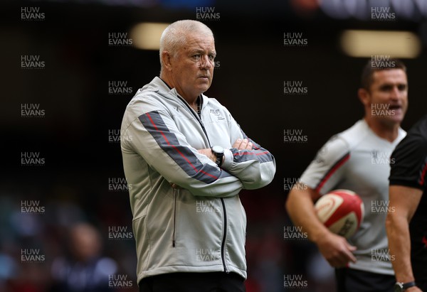 190823 - Wales v South Africa - Vodafone Summer Series - Wales Head Coach Warren Gatland  