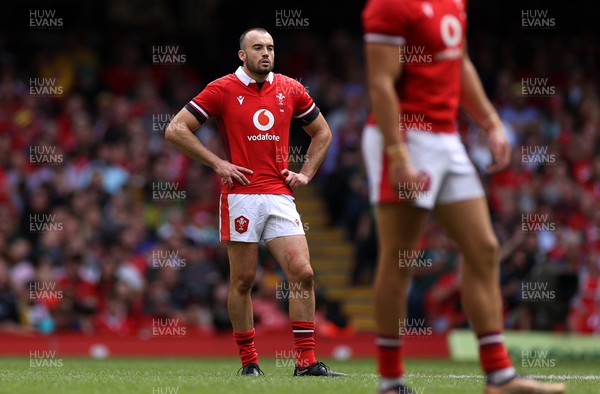 190823 - Wales v South Africa - Vodafone Summer Series - Cai Evans of Wales 