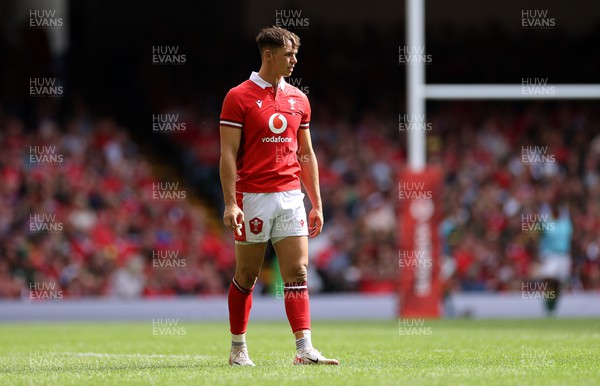 190823 - Wales v South Africa - Vodafone Summer Series - Tom Rogers of Wales 