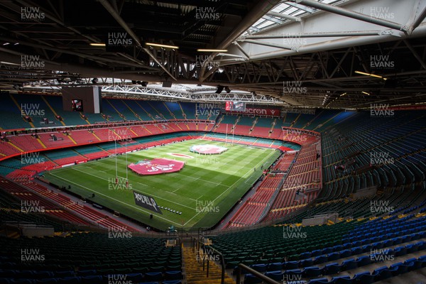 190823 - Wales v South Africa - Summer Series - General view inside Principality Stadium