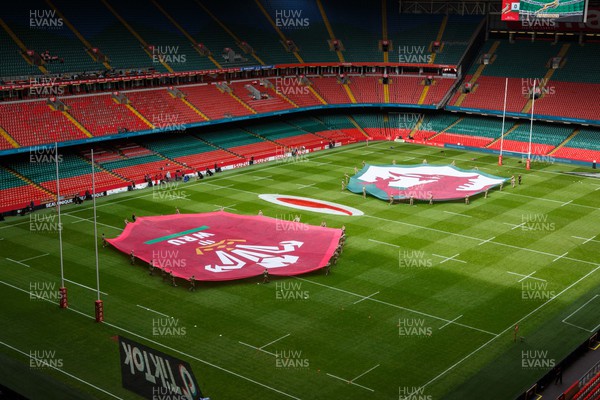 190823 - Wales v South Africa - Summer Series - General view inside Principality Stadium