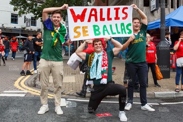 190823 - Wales v South Africa - Summer Series - South Africa fans before the match