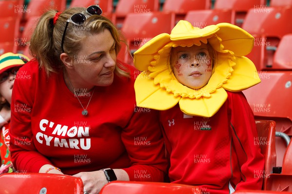 190823 - Wales v South Africa - Summer Series - Wales fans before the match