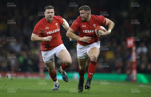 241118 - Wales v South Africa - Under Armour Series - Elliot Dee of Wales