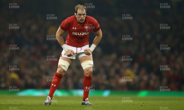 241118 - Wales v South Africa - Under Armour Series - Alun Wyn Jones of Wales
