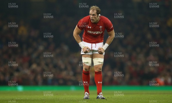 241118 - Wales v South Africa - Under Armour Series - Alun Wyn Jones of Wales