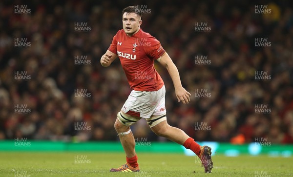 241118 - Wales v South Africa - Under Armour Series - Ellis Jenkins of Wales