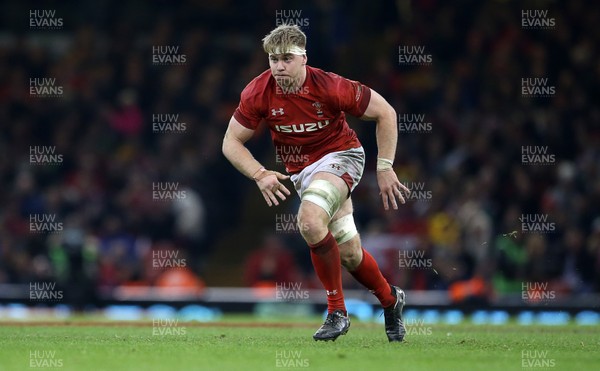 241118 - Wales v South Africa - Under Armour Series - Aaron Wainwright of Wales