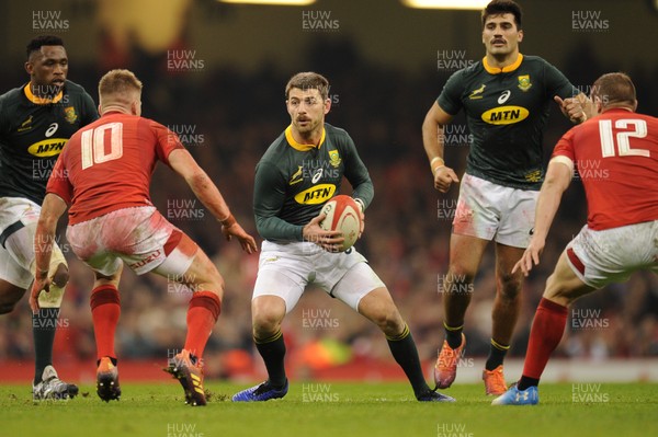 241118 - Wales v South Africa - Under Armour Series -  Willie le Roux of South Africa 