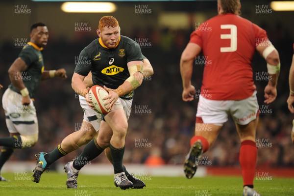241118 - Wales v South Africa - Under Armour Series -  Steven Kitshoff of South Africa 