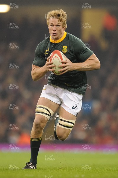 241118 - Wales v South Africa - Under Armour Series - Pieter-Steph du Toit of South Africa 