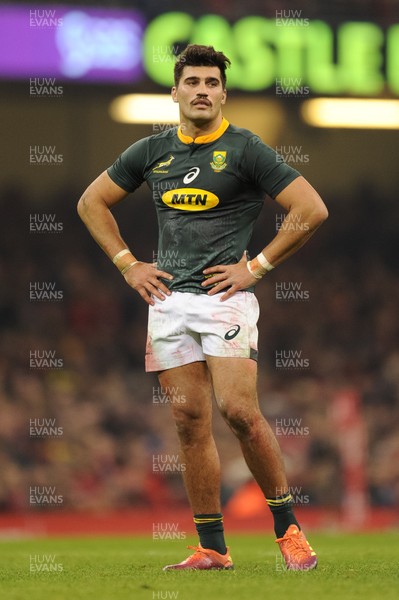 241118 - Wales v South Africa - Under Armour Series - Jesse Kriel of South Africa 