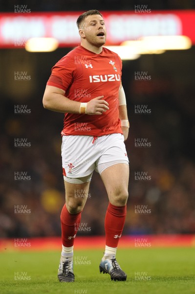 241118 - Wales v South Africa - Under Armour Series - Rob Evans of Wales 