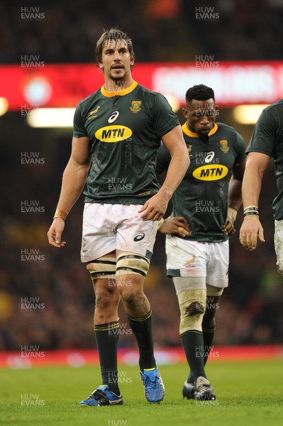 241118 - Wales v South Africa - Under Armour Series - Eben Etzebeth of South Africa 